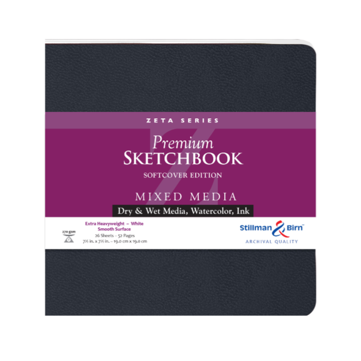 Stillman & Birn Mixed Media Sketchbook -Zeta Series