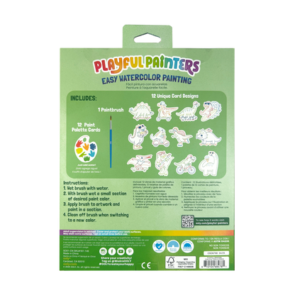 Playful Painters: Easy Watercolor Painting Kit - Chills & Th