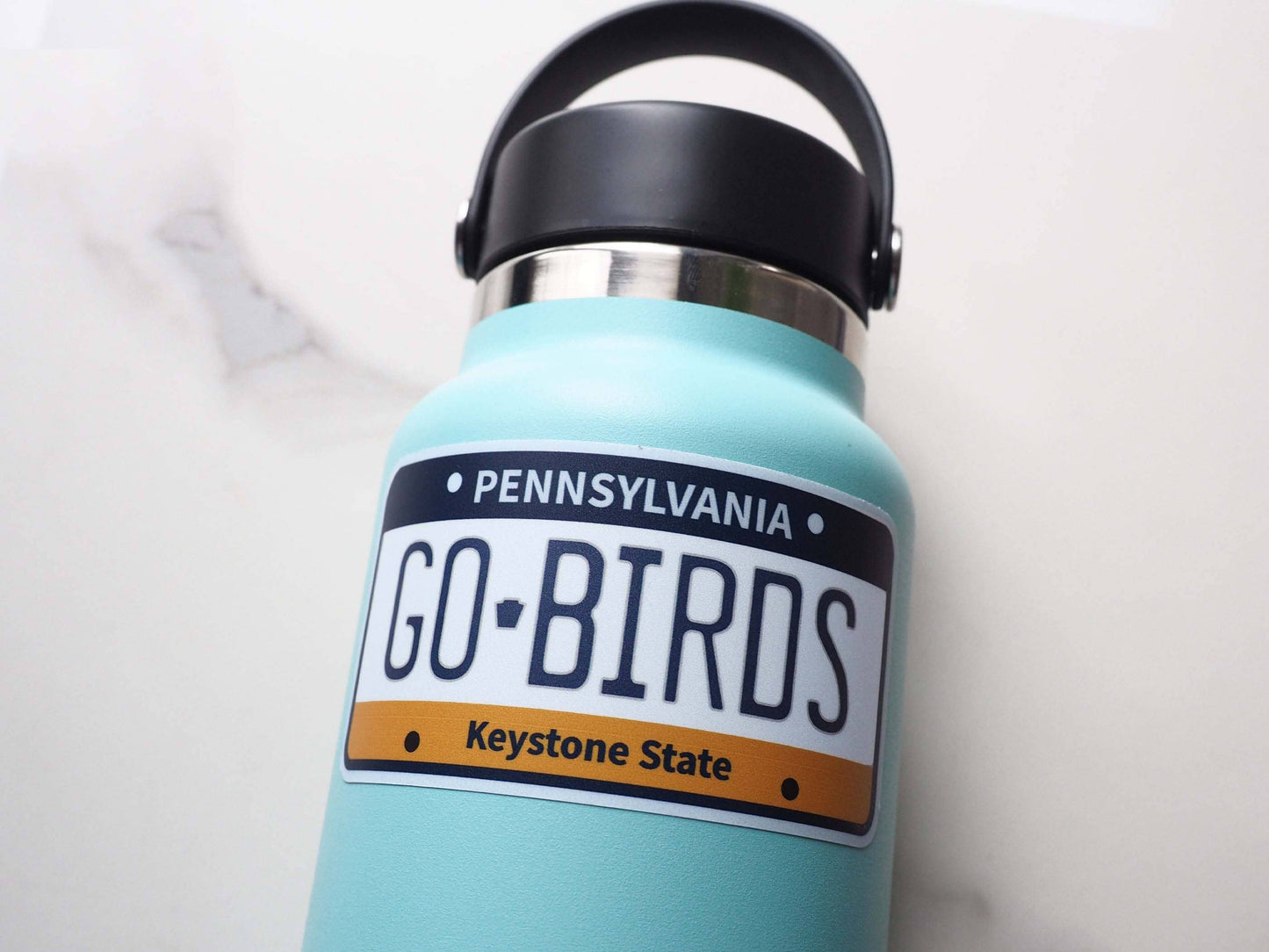 Go Birds Philadelphia Eagles License Plate Sticker