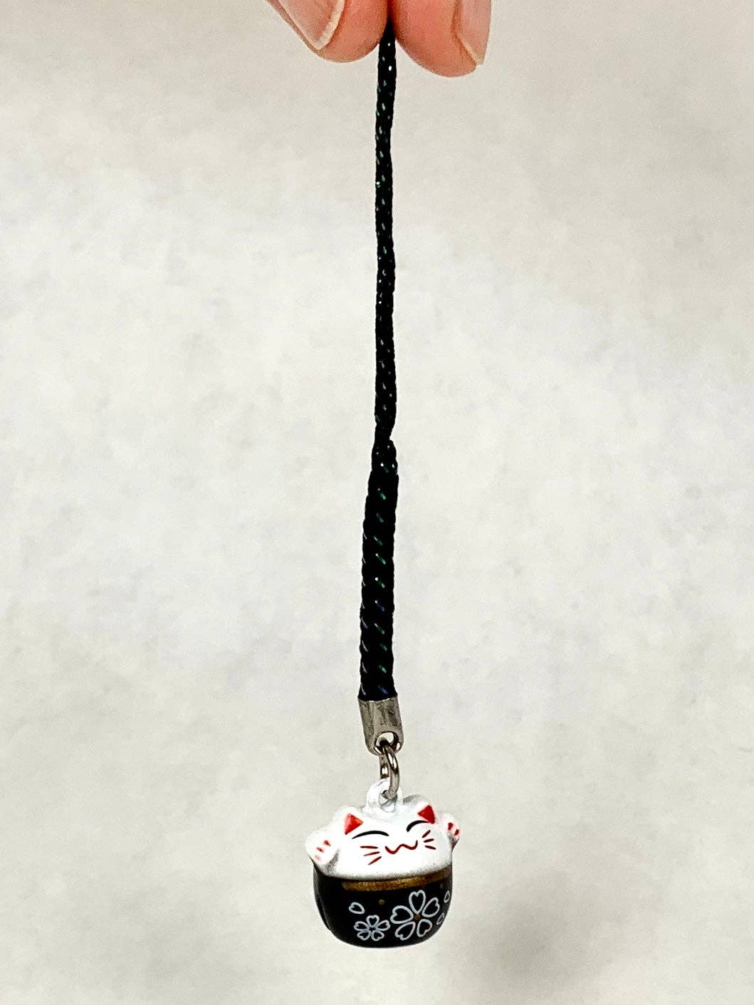 Lucky Maneki Cat Brass Bell