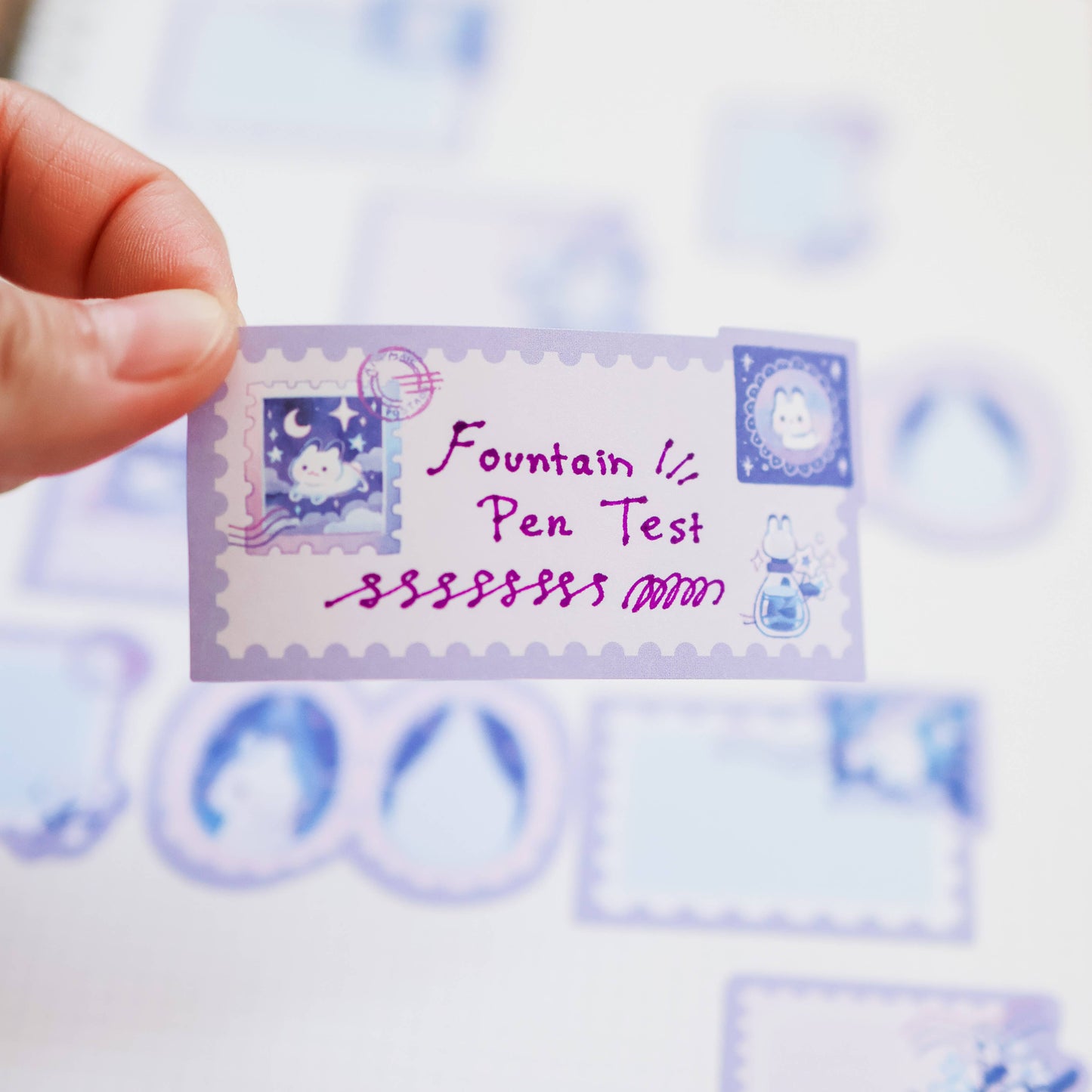 Paper Roll Labels (Kiss Cut) - Star Bouquet