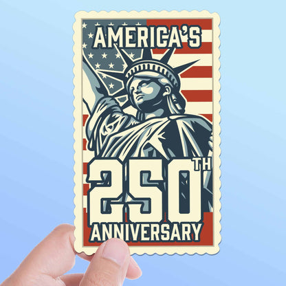 America's 250th Anniversary Stamp Sticker -  USA 2026 Decals