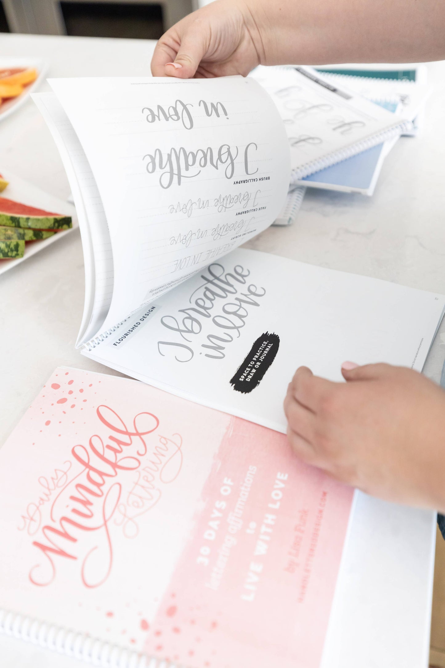 Daily Mindful Lettering: Live with Love Edition
