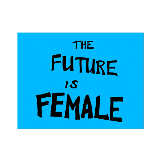 The Future Is Female Die-Cut Sticker by Sam Durant