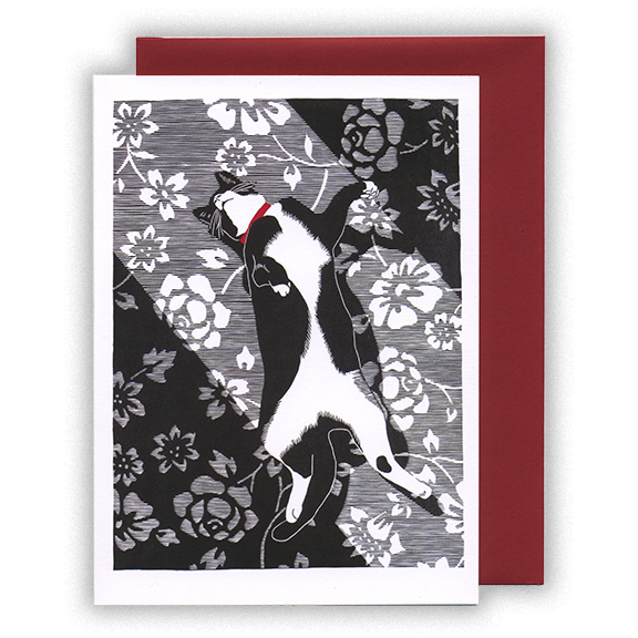 Lucy Sunbathing CARD