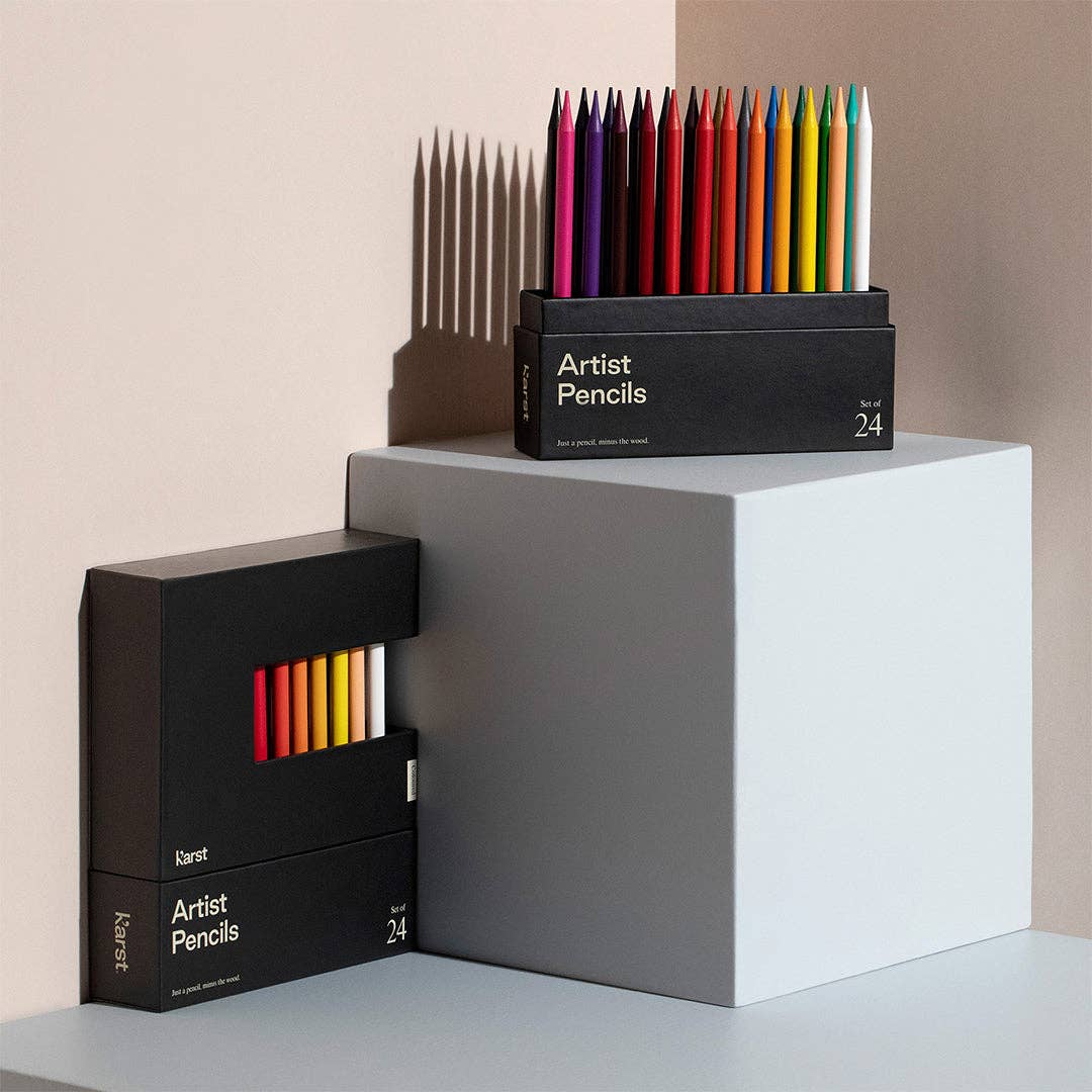 Karst - Woodless Artist Pencils - Set of 24
