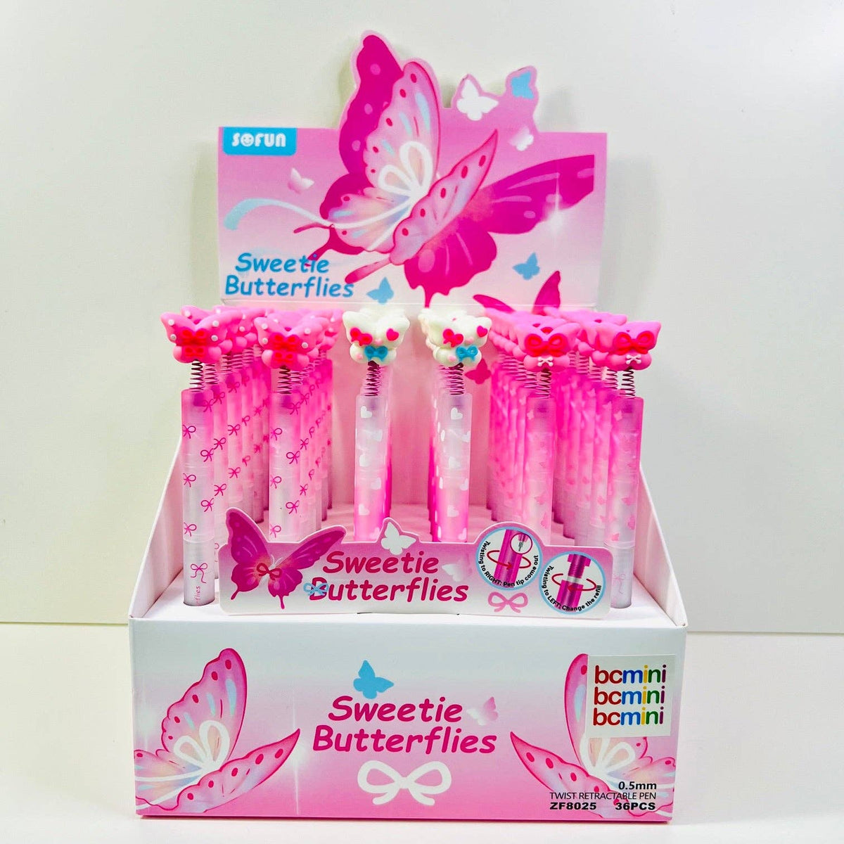 Butterfly Retractable Gel Pen