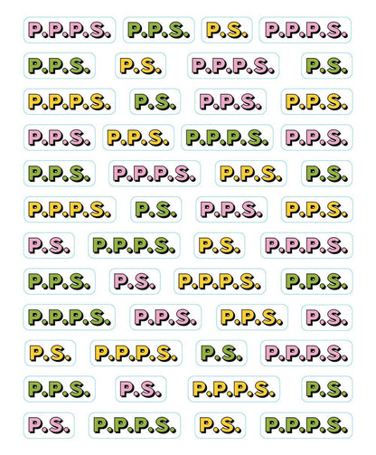 So. Many. Snail Mail Stickers.