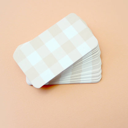 Pocket Notes™ - Putty Gingham