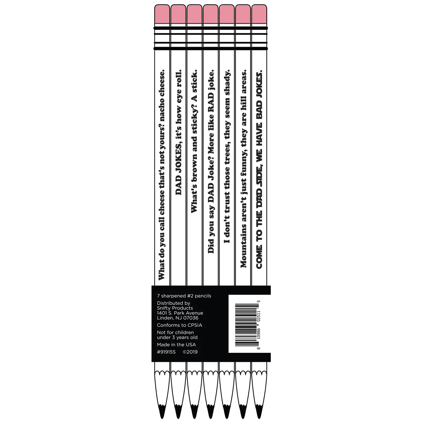 Ask Me About My Dad Jokes Pencil Set
