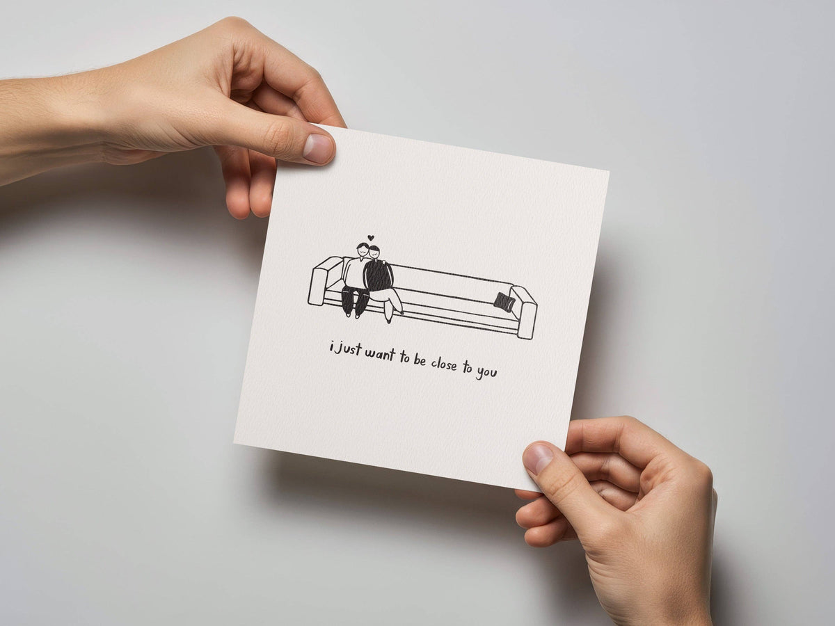 Close to You Love Card - Letterpress Printed