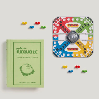 Trouble Vintage Book Shelf Edition