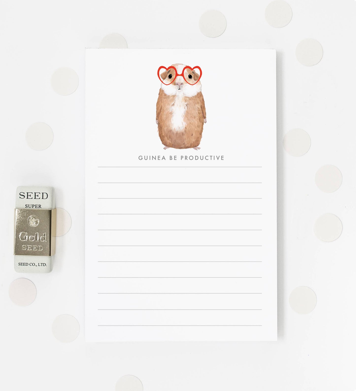Guinea Be Productive -Notepad