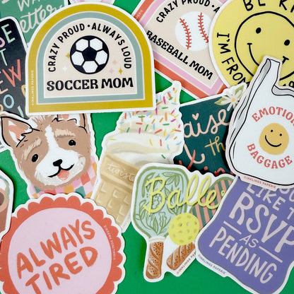Vinyl Sticker - Twisted Ice Cream