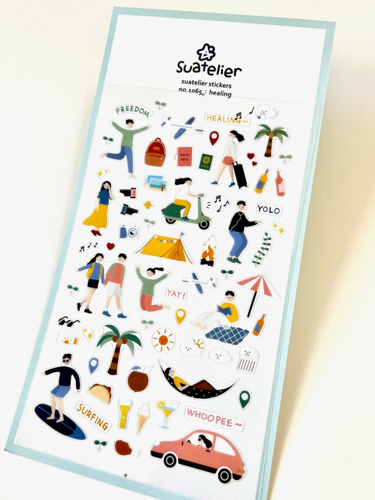 HEALING LIFE STICKERS
