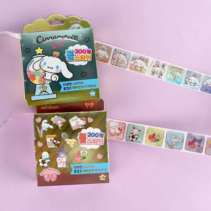 Sanrio Characters Deco Roll Stickers collection