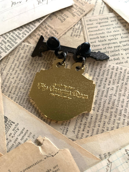 Apothecary shop sign enamel pin