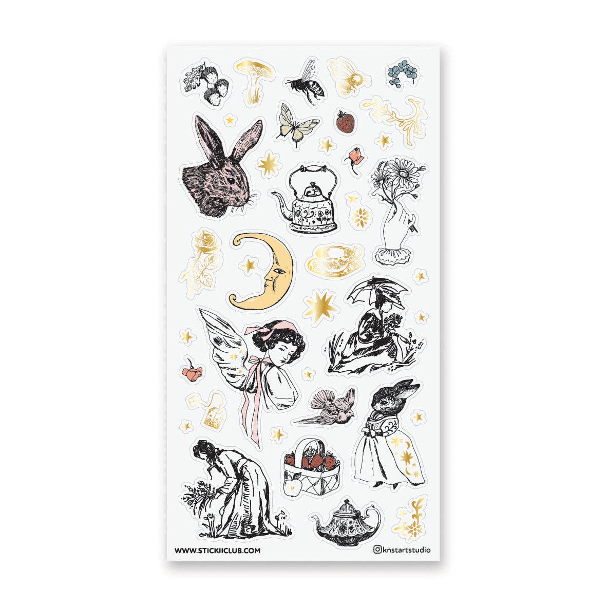 Moonlit Meadow Sticker Sheet