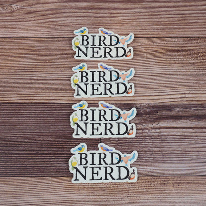 Bird Nerd Birding Sticker