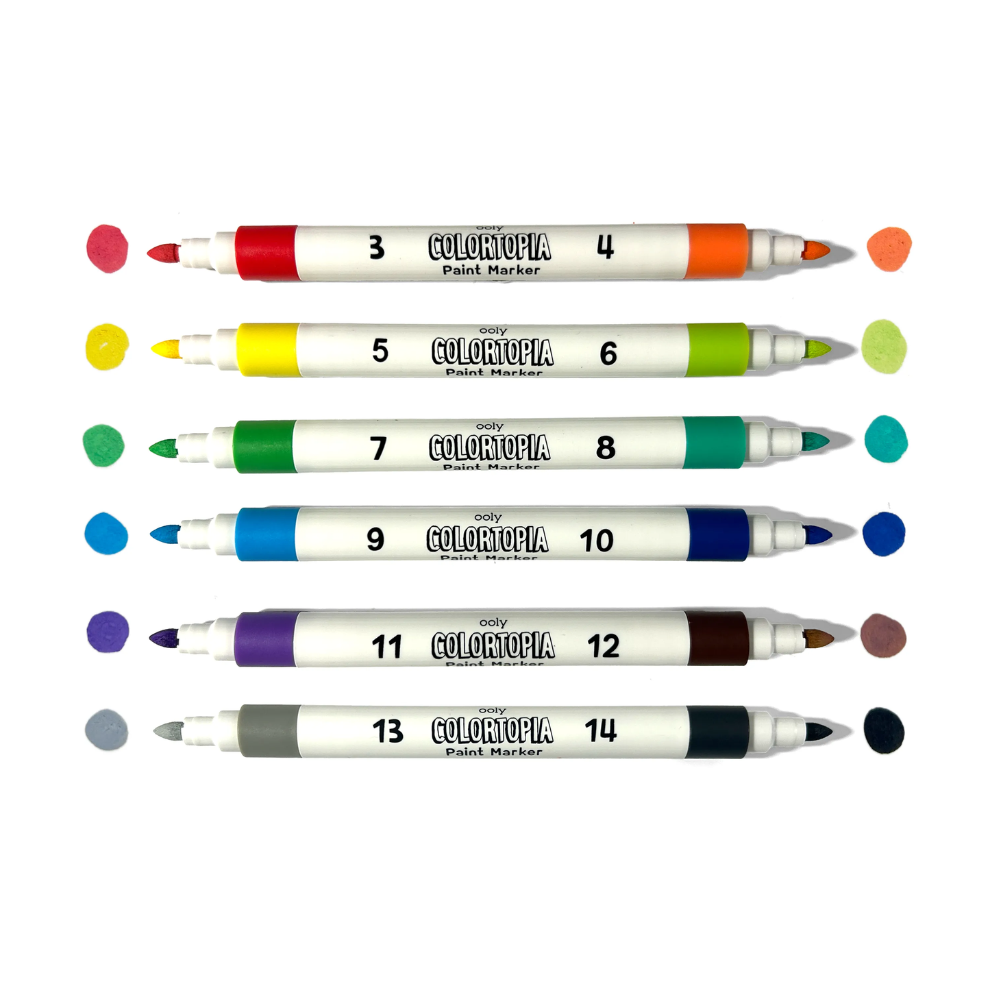 Colortopia: Paint Marker By Number Kit (Epic Adventures)