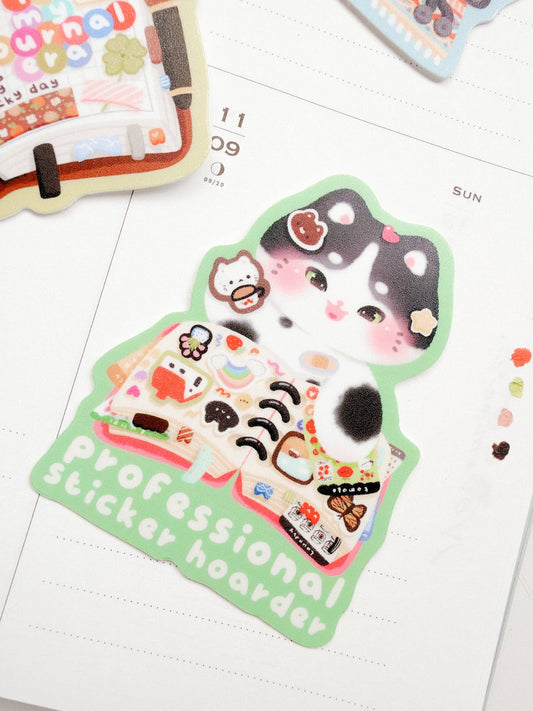 Kuboandlucy Stationery Co | Professional Sticker Hoarder Vinyl Sticker