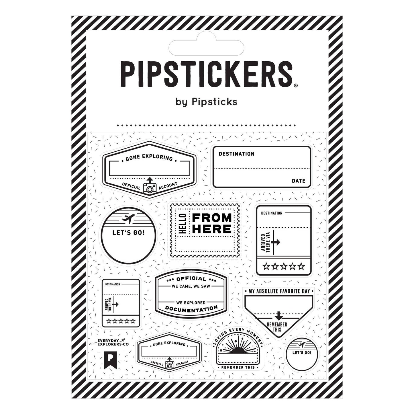 Color-in Destinations by Everyday Explorers