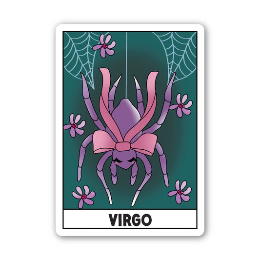 Virgo Zodiac Tarot Card Sticker