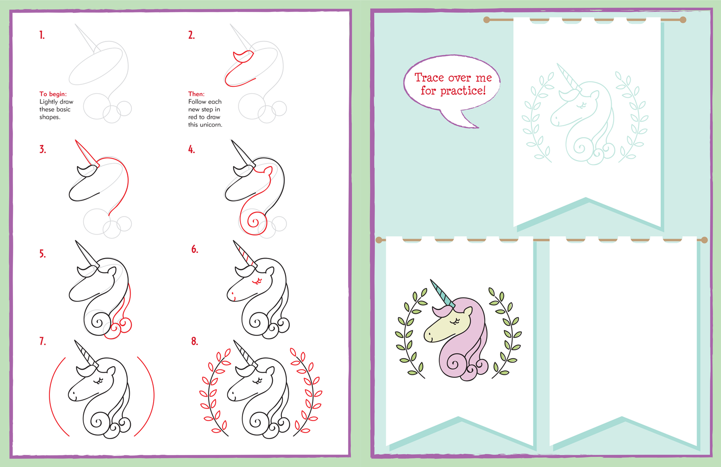 Learn to Draw . . . Unicorns, Mermaids & More!