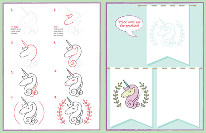 Learn to Draw . . . Unicorns, Mermaids & More!