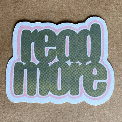 Read more sticker