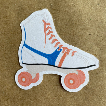 Roller skate sticker
