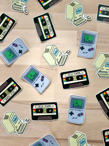 Mix Tape Vinyl Sticker