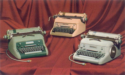 Postcard LT-406 Typewriters