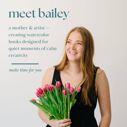 Flowers Watercolor Workbook