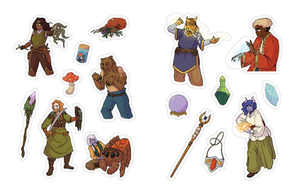 Düngeonmeister RPG Sticker Book by Jef Aldrich