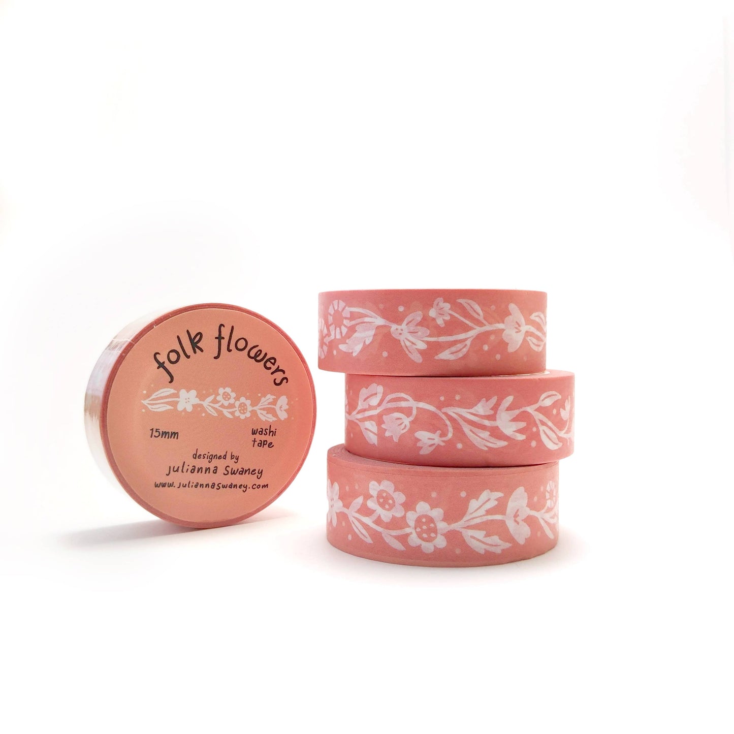 Folk Flowers Washi Tape