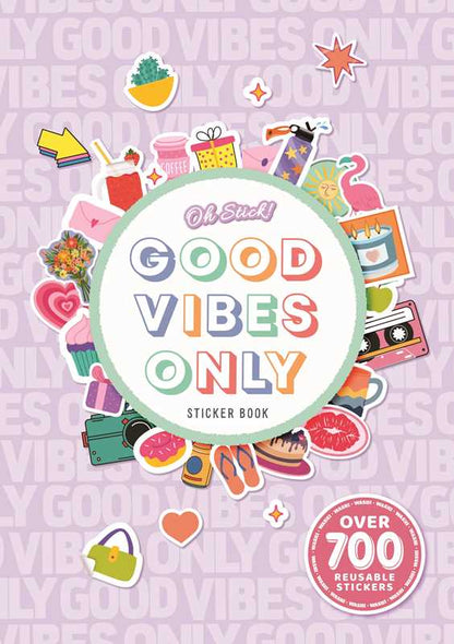 Oh Stick! Good Vibes Only Sticker Book by IglooBooks