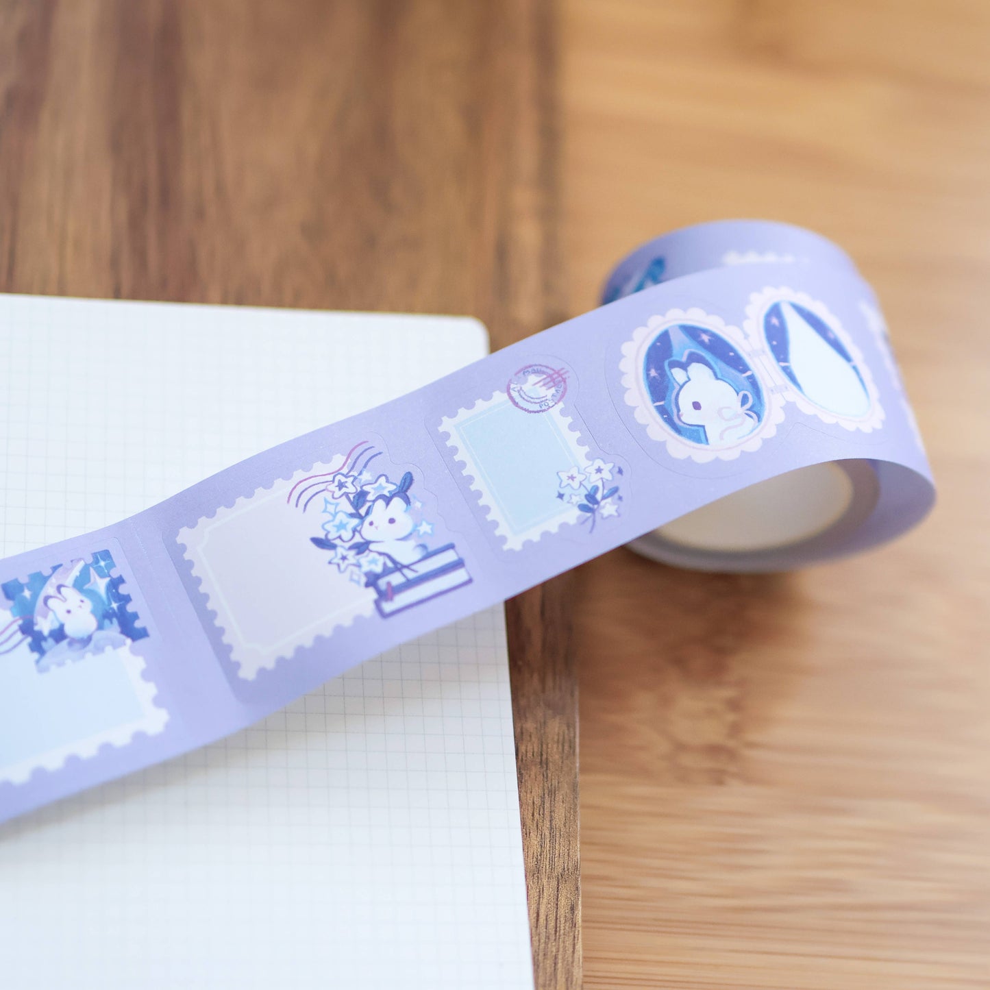 Paper Roll Labels (Kiss Cut) - Star Bouquet