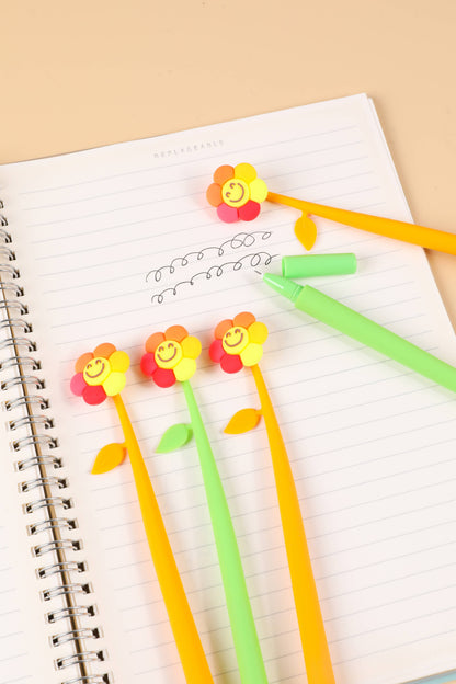 Happy Flower Wiggle Gel Pen