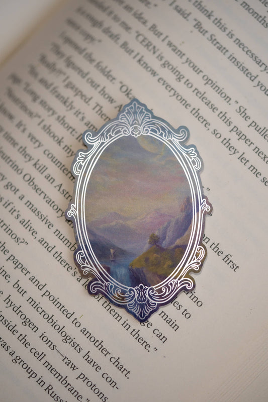 The Enchanted Vale Vinyl Sticker- Bookish Kindle Sticker