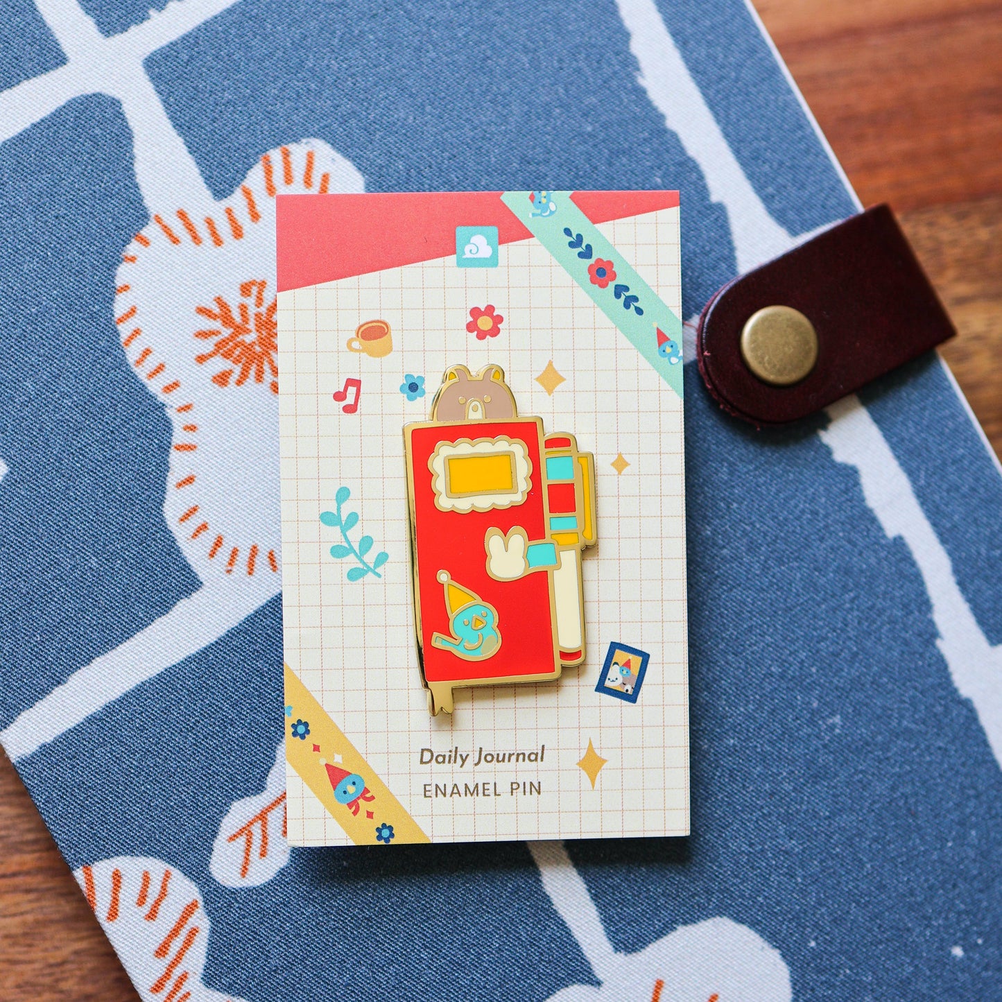 Enamel Pin - Daily Journal