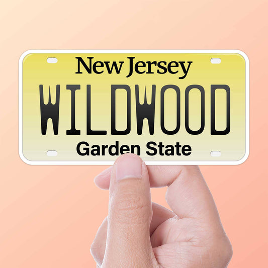 Wildwood NJ Bumper Sticker - New Jersey Shore Decals