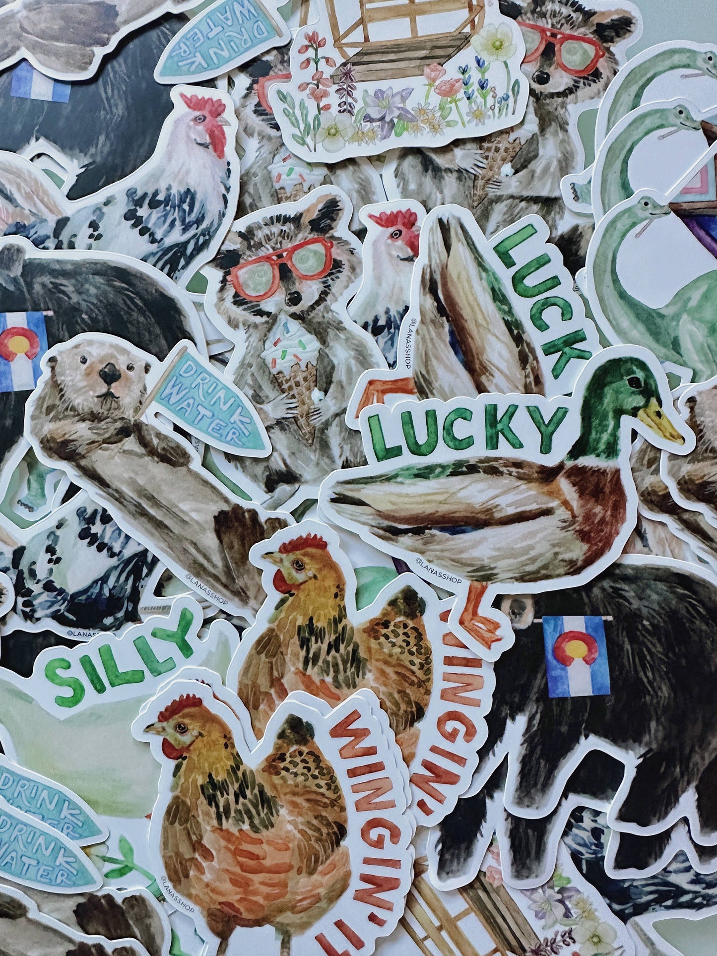 Silly Goose Sticker