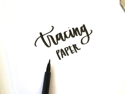 Lettering Tracing Paper Pad