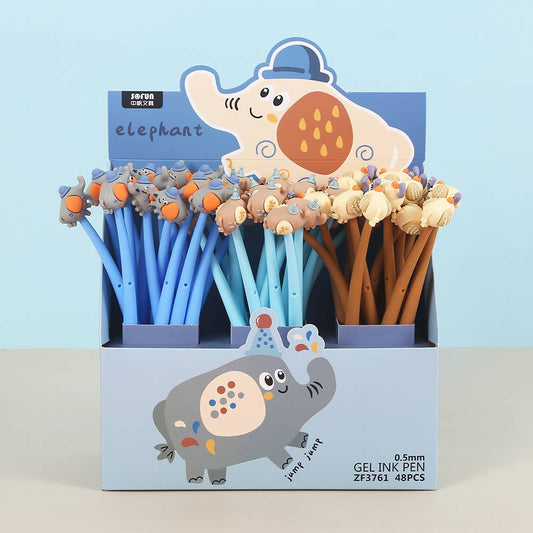 Elephant Wiggle Gel Pen