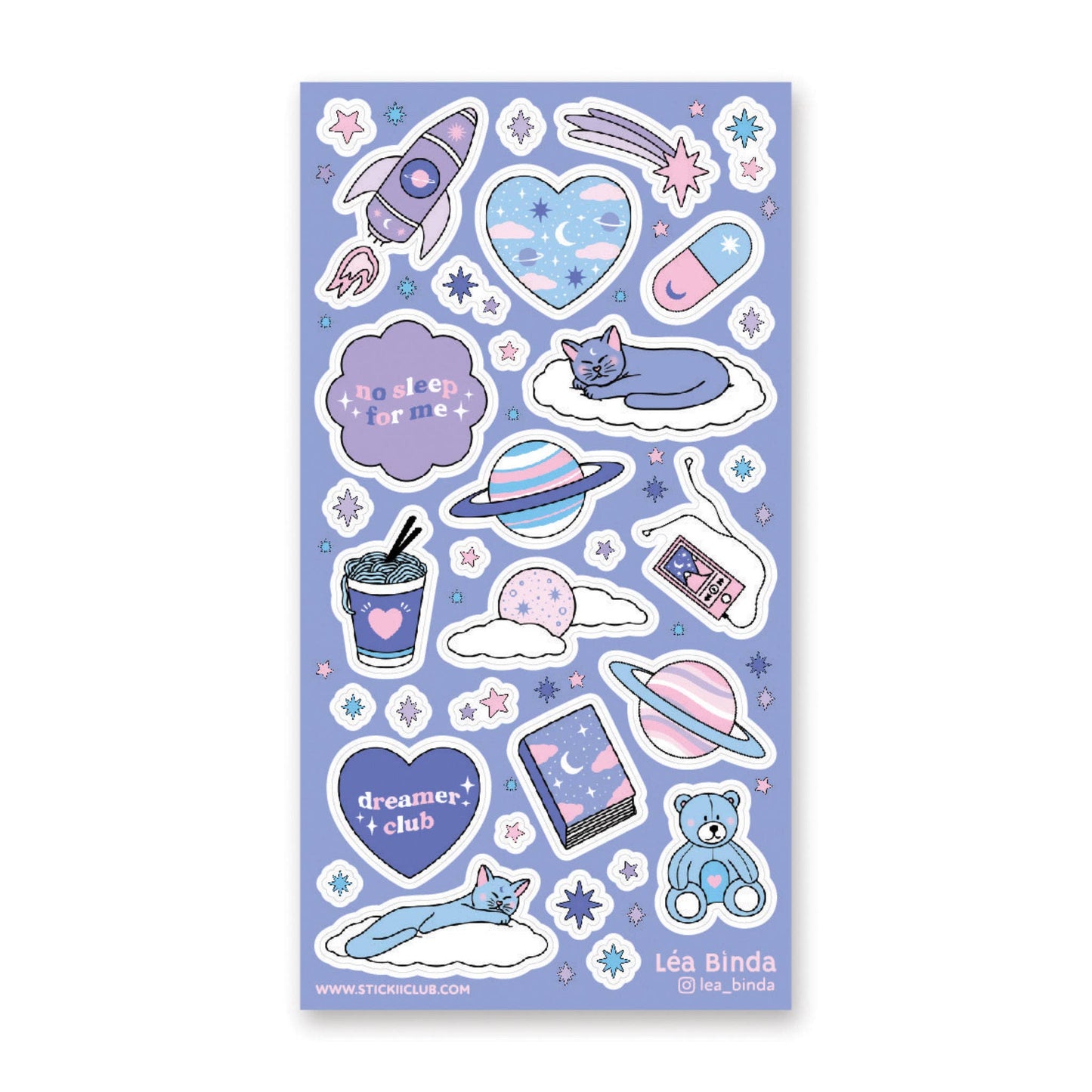 Dreamland Sticker Sheet