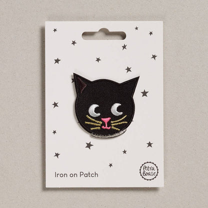 Iron on Patch - Cat Face