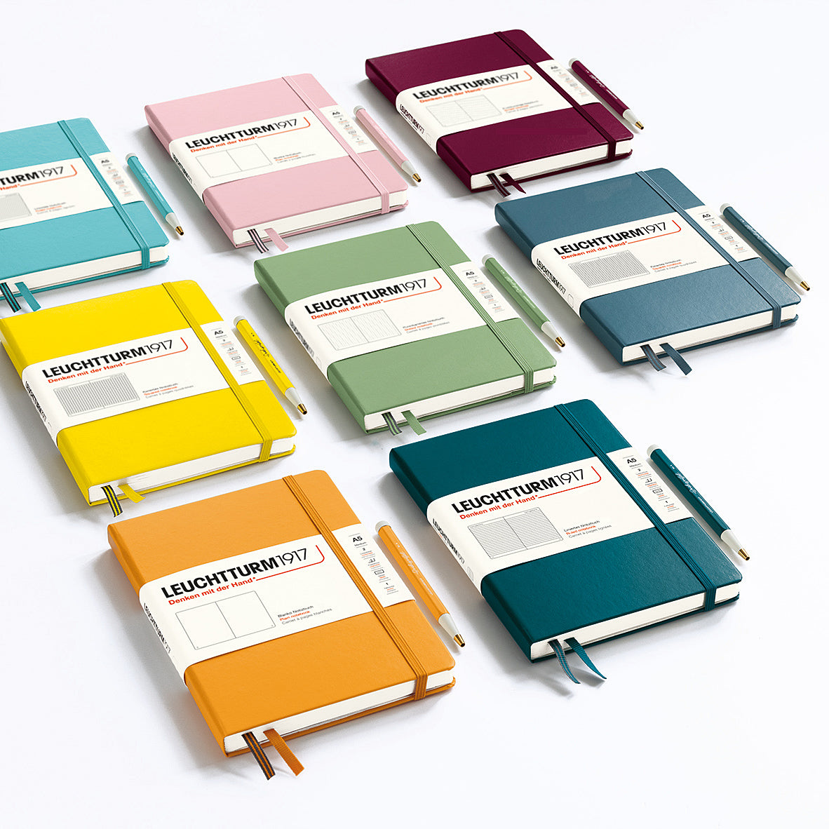 Notebook Paperback (B6+), Softcover, 123 numbered pages