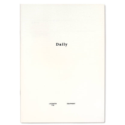 LACONIC STYLE NOTEBOOK DAILY