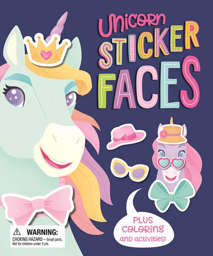 Unicorn Sticker Faces by IglooBooks